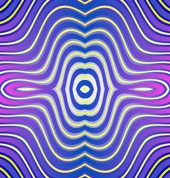 Arte abstracto vortex psicodélico, ilustración de diseño de fondo — Vector de stock