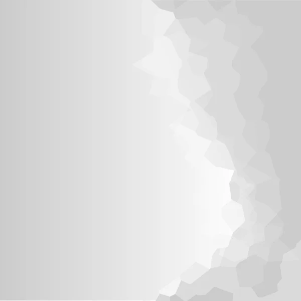 Kristallhintergrund abstrakter Hintergrund grau, Graustufenmuster — Stockvektor