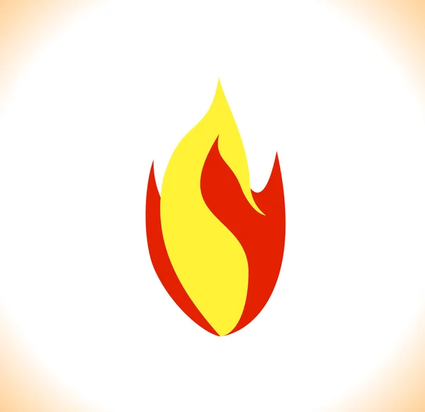 Feuer Symbol Set Vektor Illustration Design Symbol Sammlung — Stockvektor