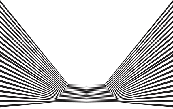Arte óptica, opart listrado fundo ondulado. ondas abstratas preto —  Vetores de Stock