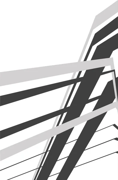 Abstrakte schwarze Linien Hintergrund Design-Elemente — Stockvektor