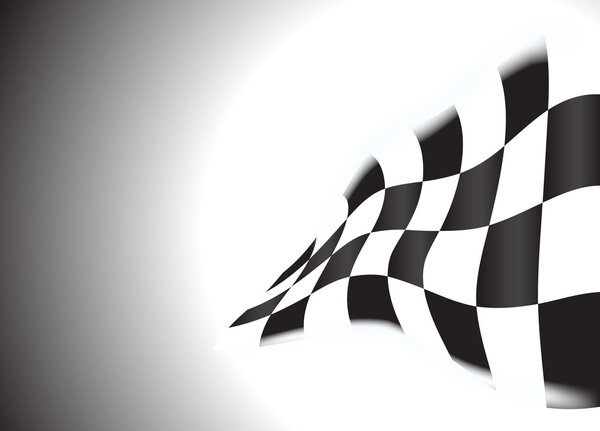 race flag background vector illustration