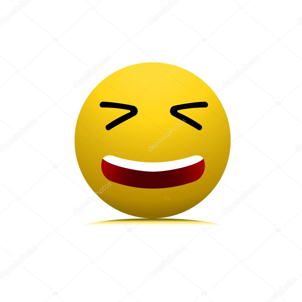 Smile Laughing Face Vector Isolated Symbol Sign Icon Emoticon Stock Smile Laughing Face Vector Isolated Symbol Sign Icon Emoticon Stock