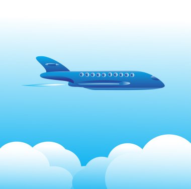 Mavi uçak