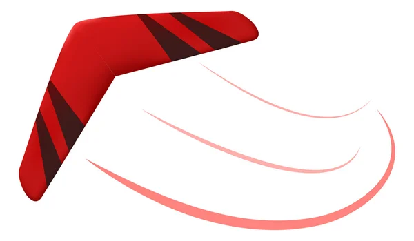 Boomerang illustrazione — Vettoriale Stock