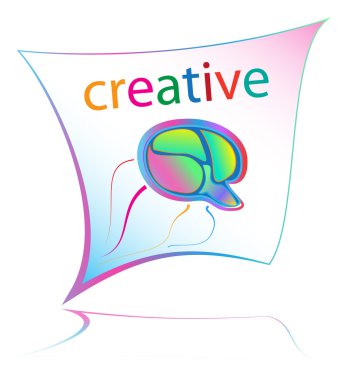 yaratıcı renkli arka plan