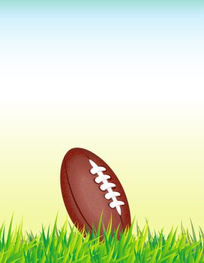 Çimenlerin üzerinde gerçekçi futbol