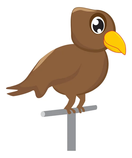 Cute vogels illustratie — Stockvector