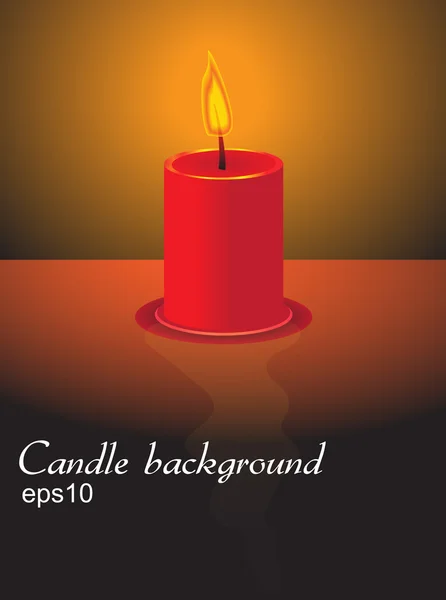 Candle background — Stock Vector