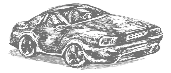 Illustration voiture — Image vectorielle