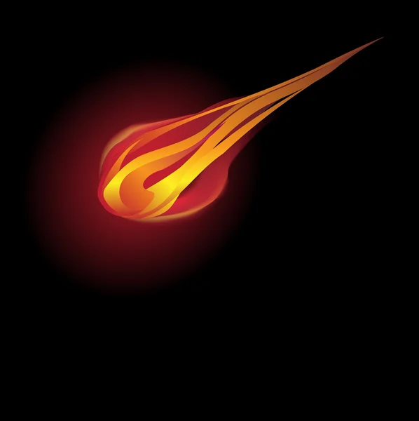 Flamme de feu — Image vectorielle