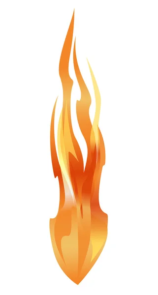 Fire element — Stock Vector