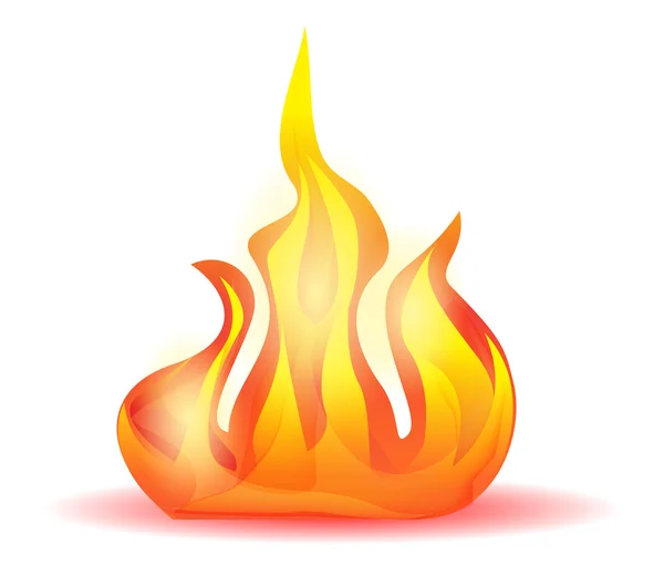 Fire element — Stock Vector