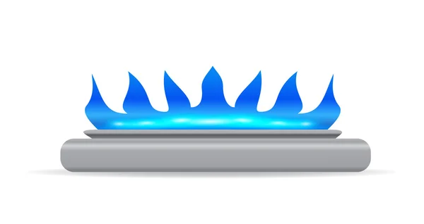Plynového hořáku — Stockový vektor