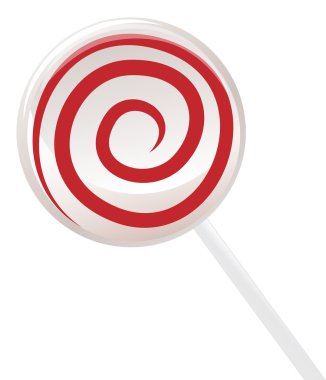 Tatlı kırmızı lolipop