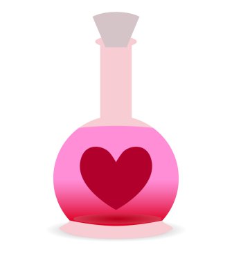 Aşk iksiri şişe
