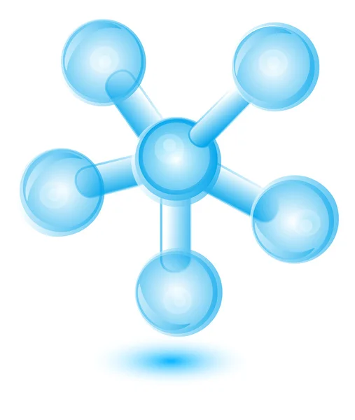 分子结构 — 图库矢量图片