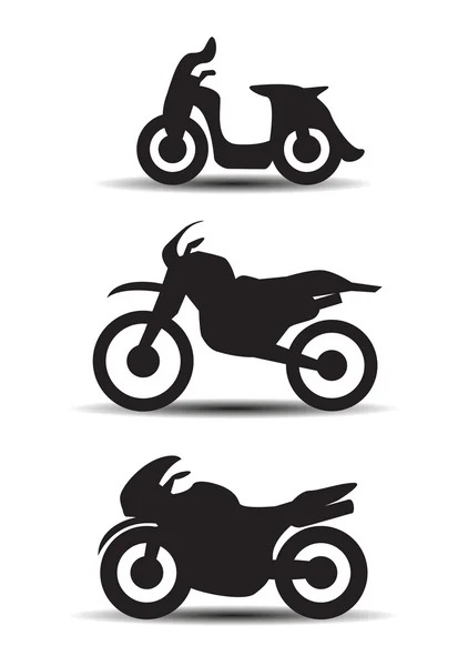 Motorcycles set — Stock Vector