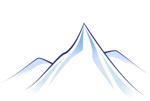 Berg illustration — Stock vektor