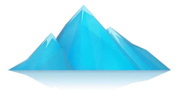 Montaña Ilustración — Vector de stock