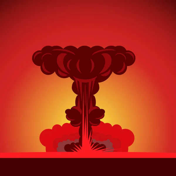 Atombomba — Stock Vector