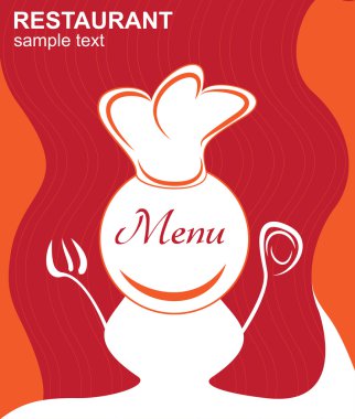 Menü kartı tasarım şefi ile