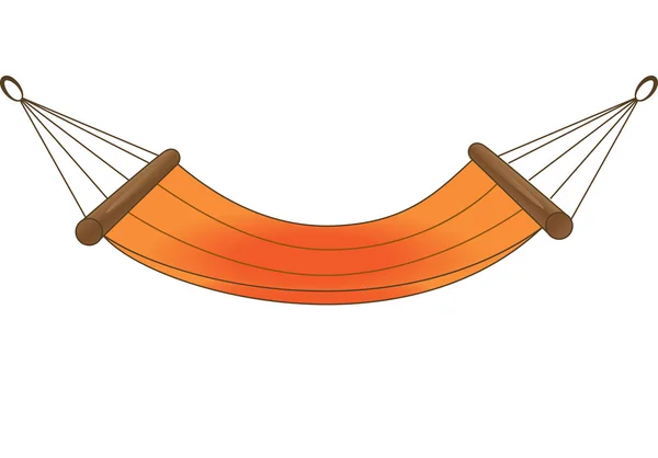 Illustrazione del hammock — Vettoriale Stock