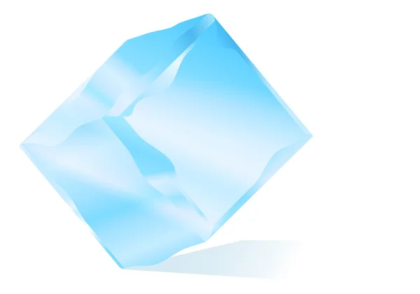 Cube de glace — Image vectorielle