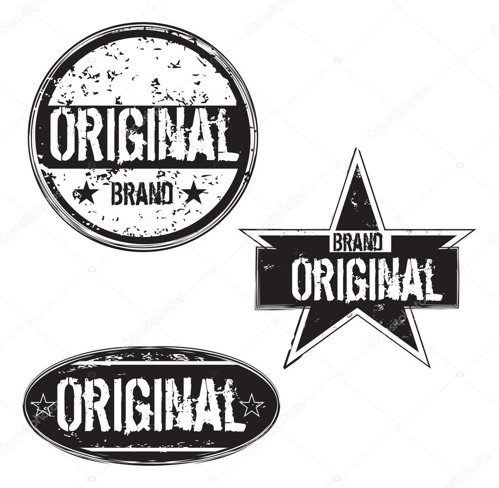 Original brand stamp set