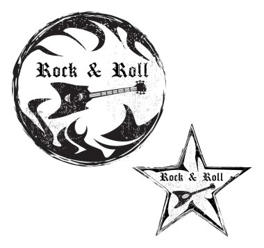 Rock and roll kümesi pullar