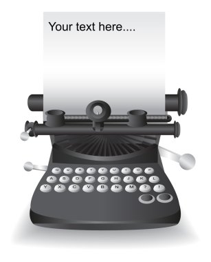 Textspace ile eski daktilo