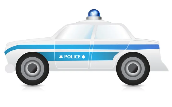 Icône de voiture de police — Image vectorielle