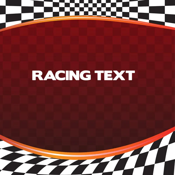 Racing bakgrund — Stock vektor