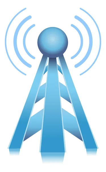 Anteny radiowe — Wektor stockowy