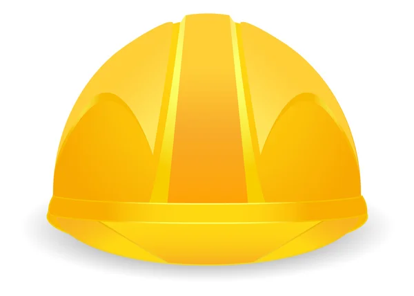 Sombrero constructor de seguridad — Vector de stock