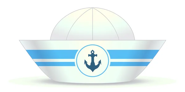Chapéu de marinheiro —  Vetores de Stock