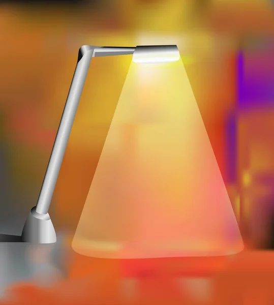 Illustration de lampadaire — Image vectorielle