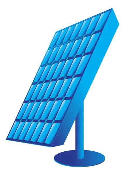 Panel für Sonnenlicht — Stockvektor