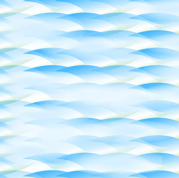Fond des vagues rayées bleues — Image vectorielle