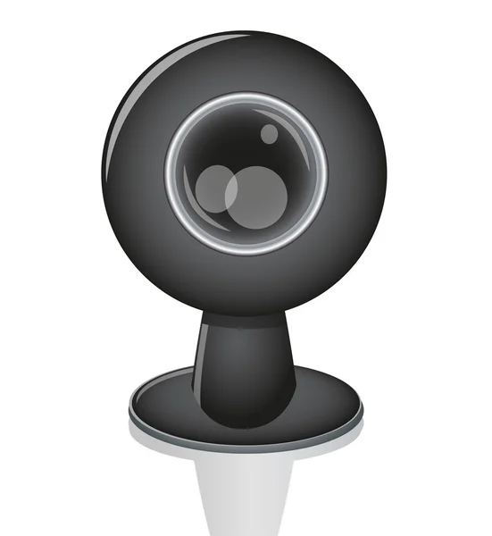 Webcam realista — Vector de stock