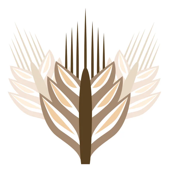 Wheat logo — Stock Vector