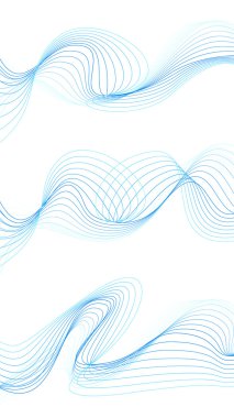 Optik etkisi mobius dalga şerit tasarımı