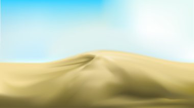 Çöl arka plan vektör illlustration