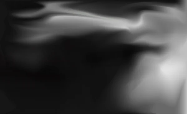 Vecteur abstrait en soie satinée noire — Image vectorielle