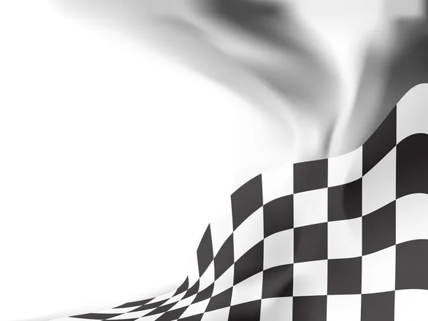 Race flag tło wektor ilustracja — Wektor stockowy