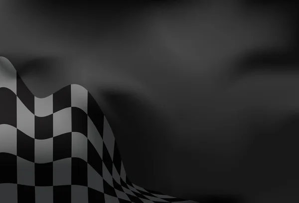 Illustration vectorielle du drapeau de course — Image vectorielle