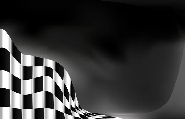 Illustration vectorielle du drapeau de course — Image vectorielle