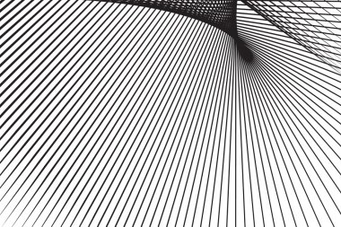 optical art background black and white