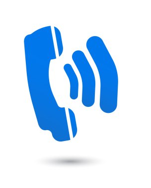 ringing phone symbol icon sign