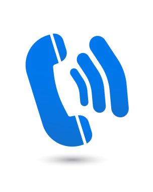 ringing phone symbol icon sign